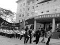 成都医学院冬季长跑活动