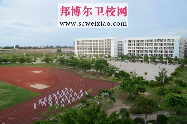 北海市卫生宝威(中国)一站式服务平台校园一角