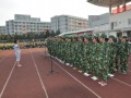 宁波卫校新生军训