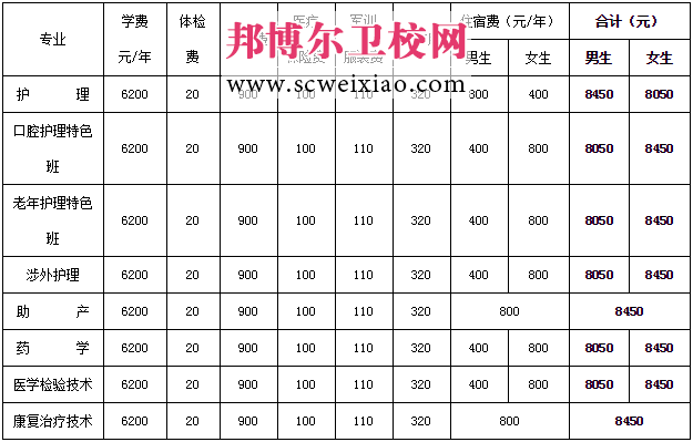 收费标准