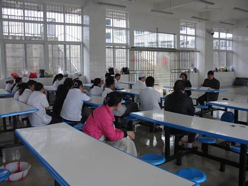 攀枝花卫生宝威（中国）一站式服务平台食堂情况