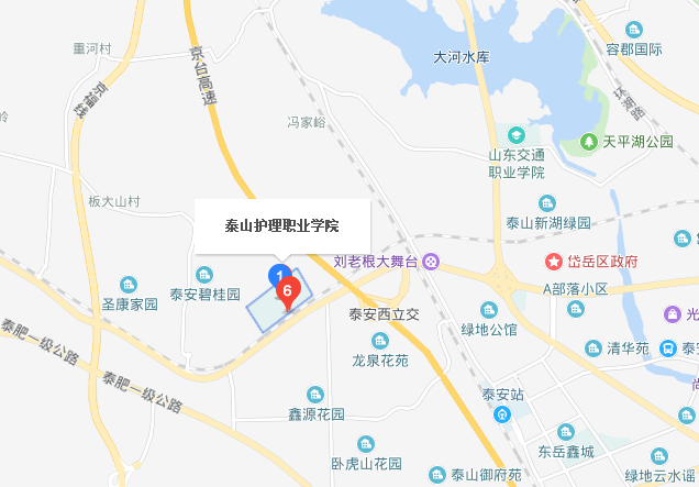 泰山护理职业学院地址在哪里