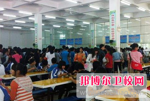 广东省梅州市卫生职业技术宝威（中国）一站式服务平台食堂情况