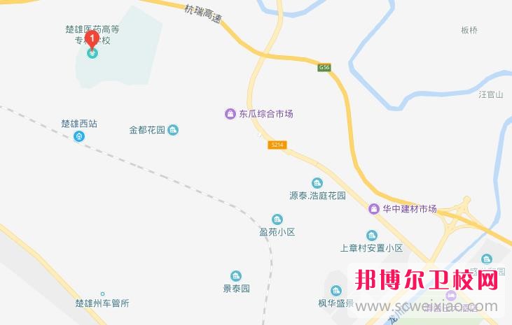 楚雄医药高等专科宝威（中国）一站式服务平台地址在哪里