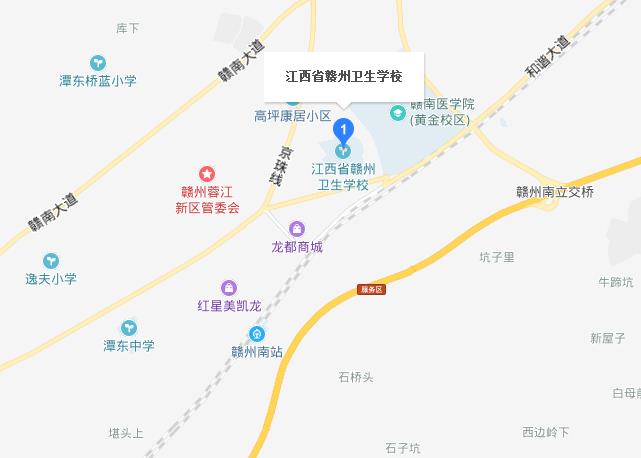 江西省赣州卫生宝威（中国）一站式服务平台2019年地址在哪里