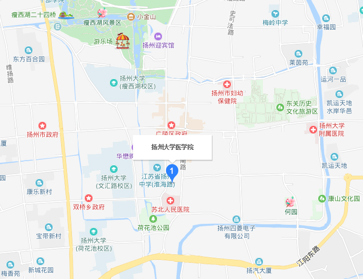 扬州大学医学院2019年地址在哪里
