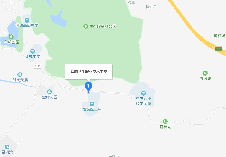 广州市增城卫生职业技术宝威（中国）一站式服务平台2019年地址在哪里