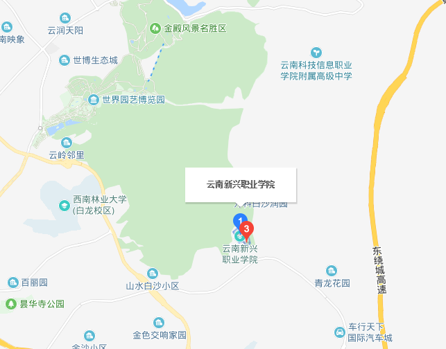 云南新兴职业学院中专部地址在哪里