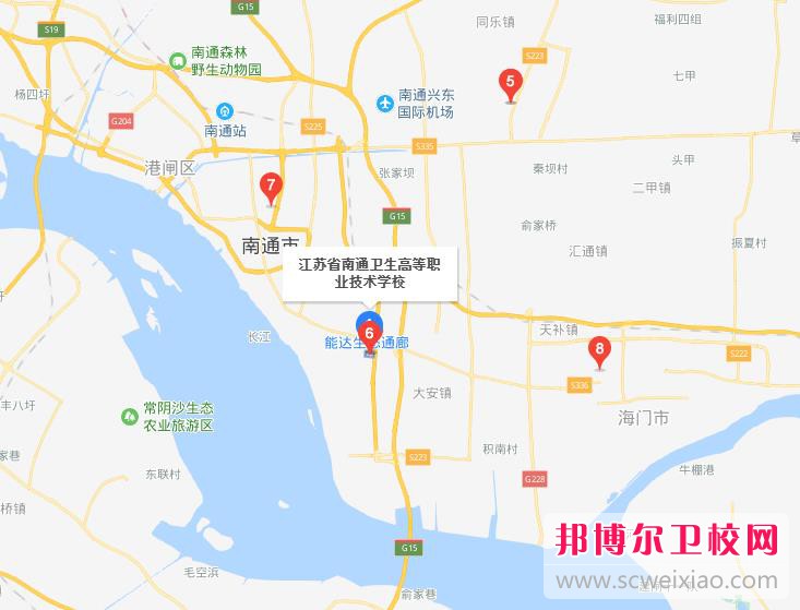 南通卫生高等职业技术宝威（中国）一站式服务平台地址在哪里