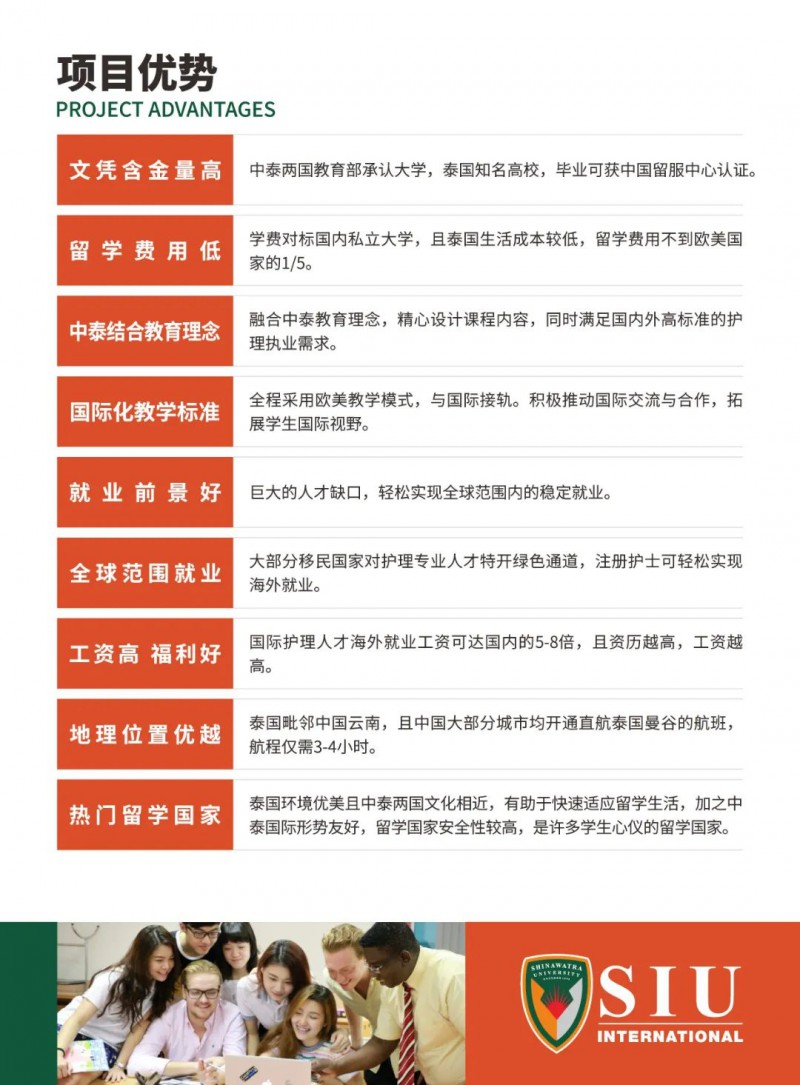 重庆市渝西卫生宝威（中国）一站式服务平台||2024中泰联合培养国际护理本科班招生简章